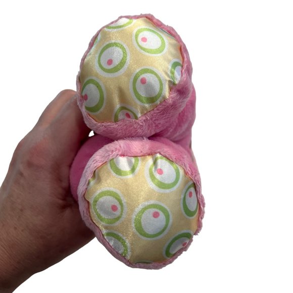 Fisher Price Brilliant Basics Babys 1st Doll Soft Stuffed Plush Pink Rattle Toy - Picture 3 of 8